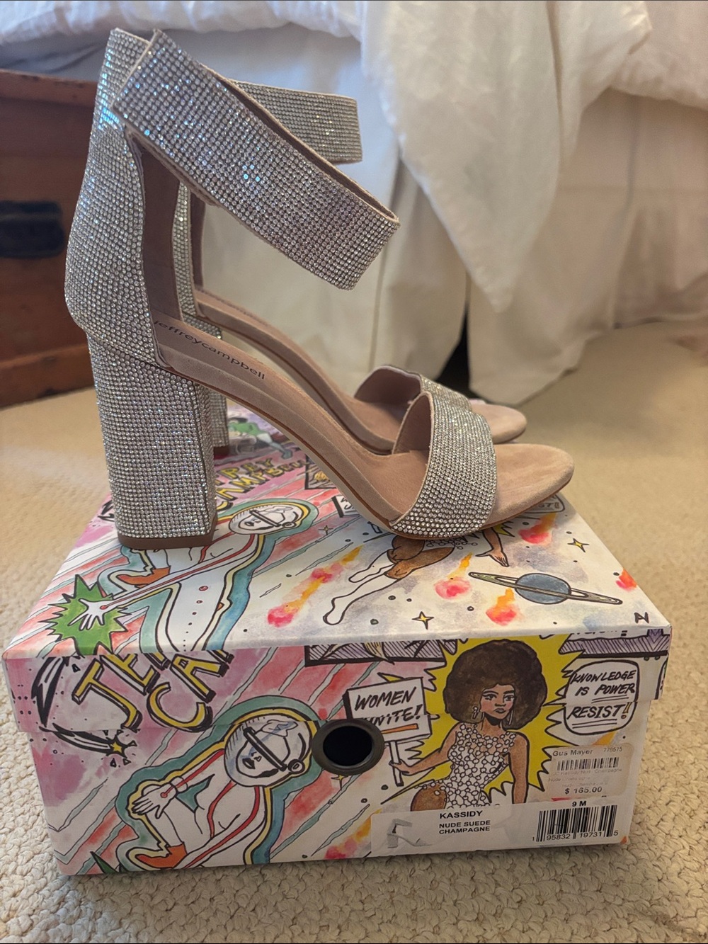 Jeffery campbell Kassidy block heel